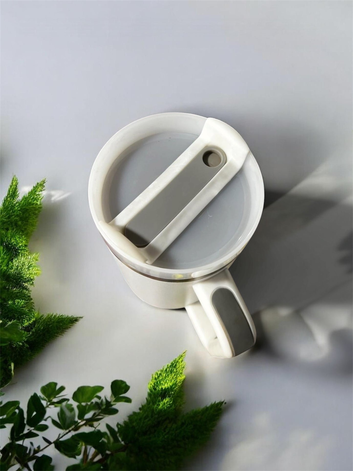 Premium White Stainless Steel Tumbler