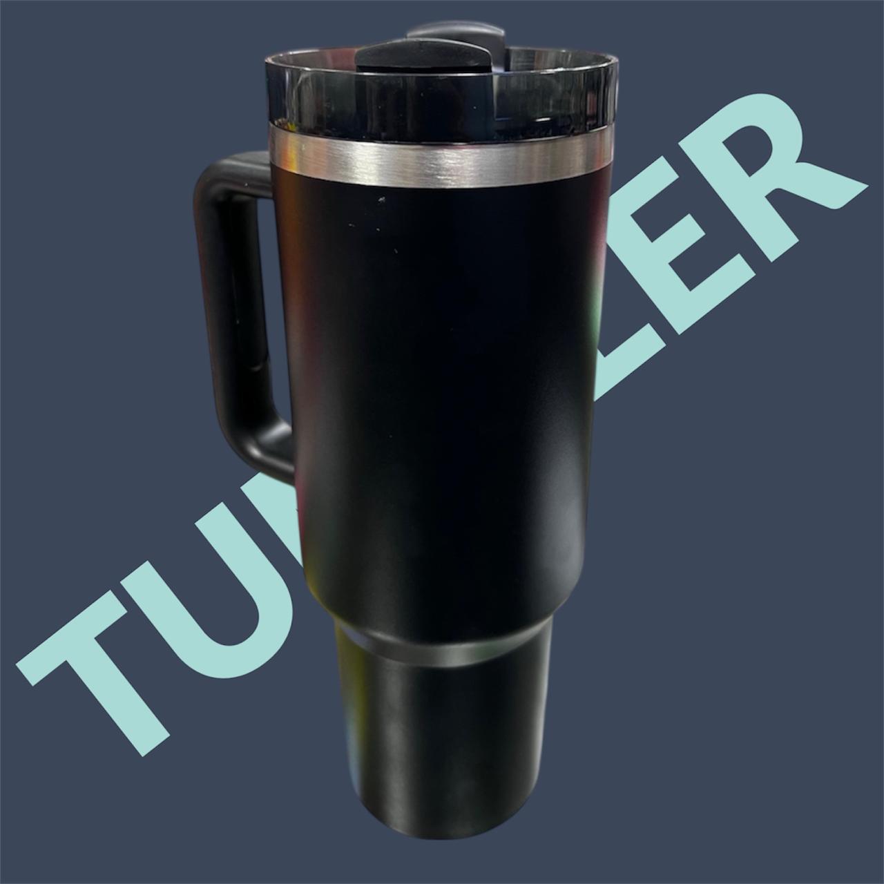 Premium Black Stainless Steel Tumbler | 1.18L