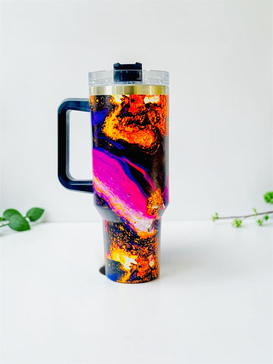 Premium Galaxy Print Tumbler