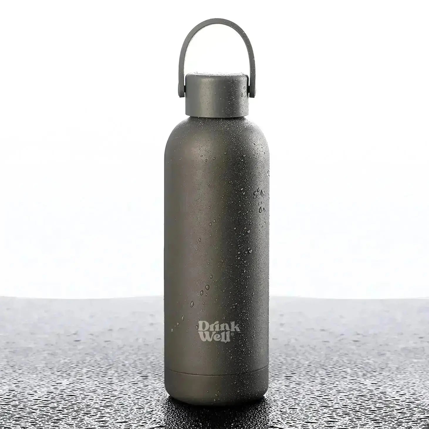 Thermos with temperature indicator 