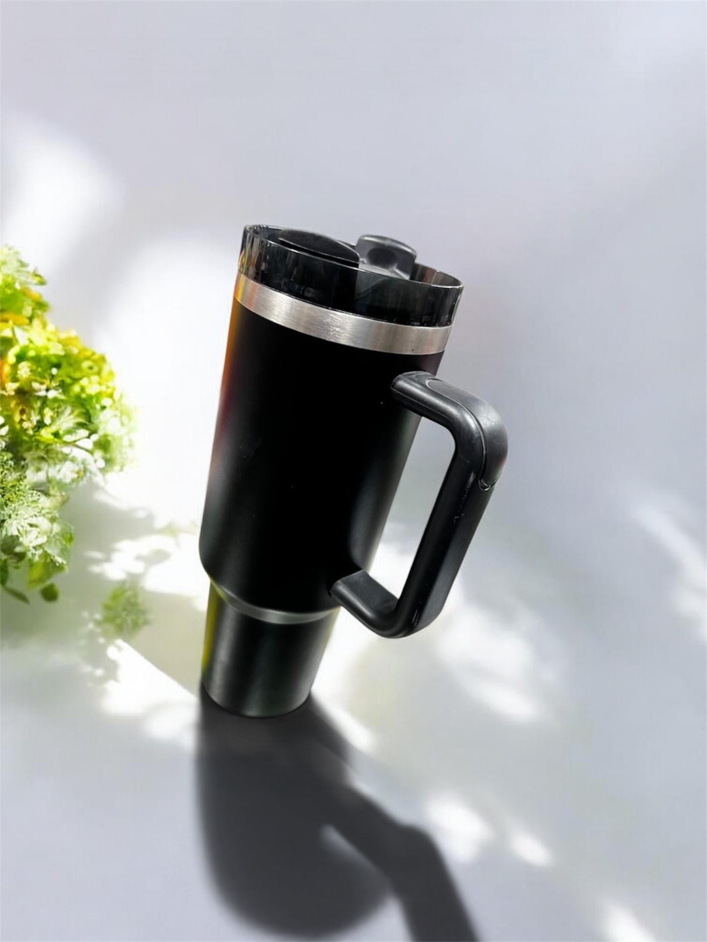 Premium Black Stainless Steel Tumbler