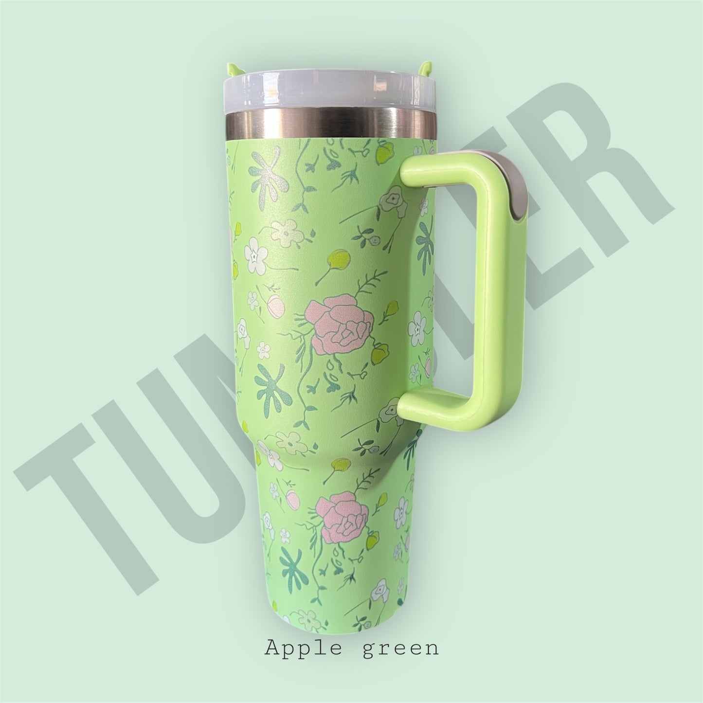 Apple Green Stainless Steel Tumbler 1.18L