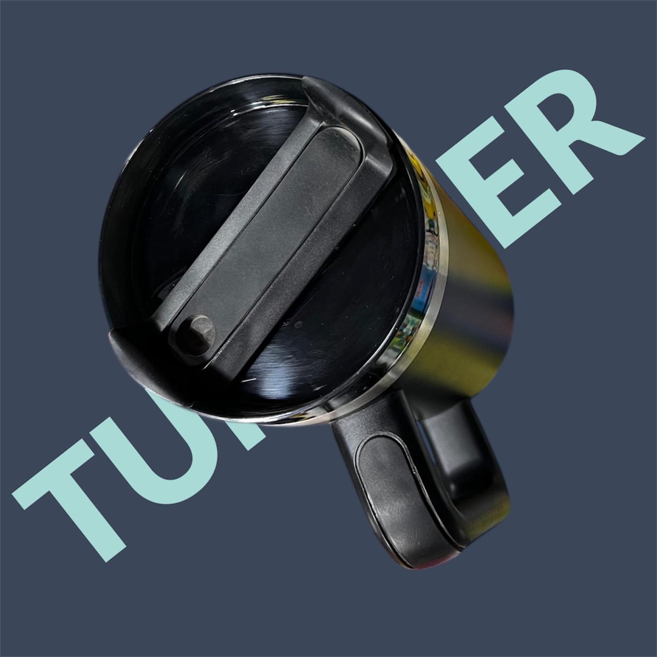 Premium Black Stainless Steel Tumbler | 1.18L