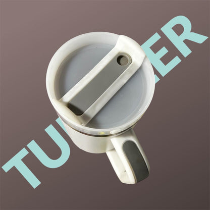 Premium White Stainless Steel Tumbler | 1.18L