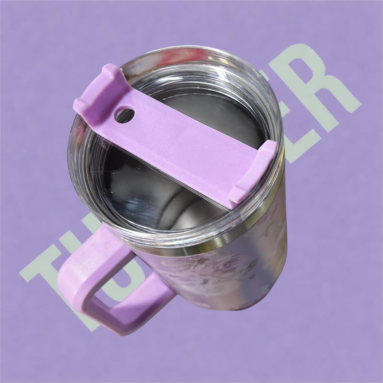 Lavender Stainless Steel Tumbler 1.18L