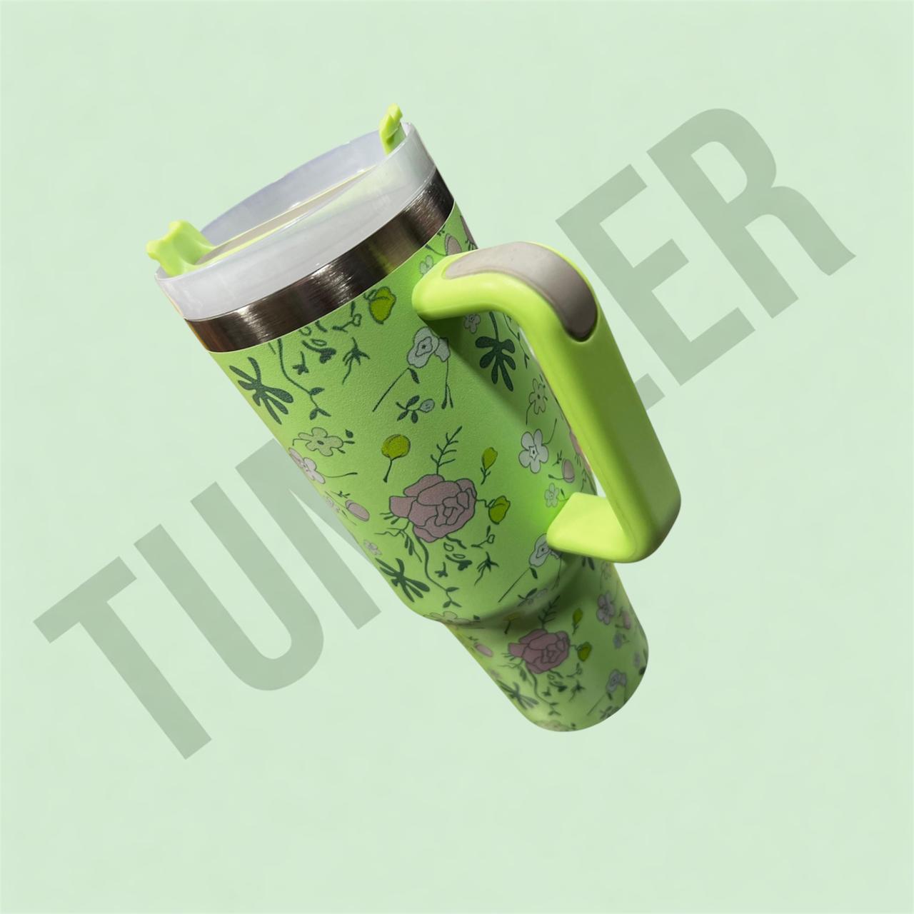 Apple Green Stainless Steel Tumbler 1.18L
