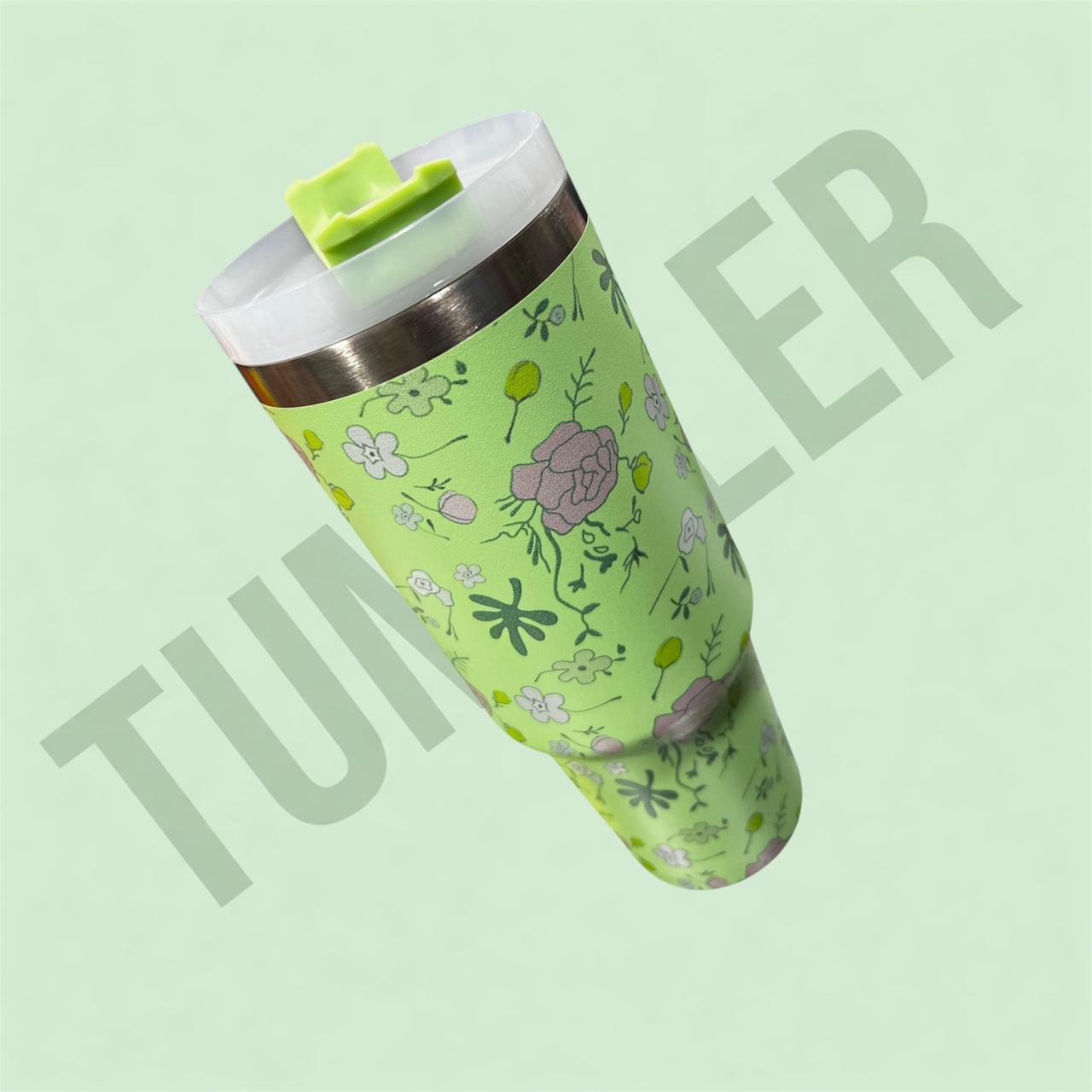 Apple Green Stainless Steel Tumbler 1.18L