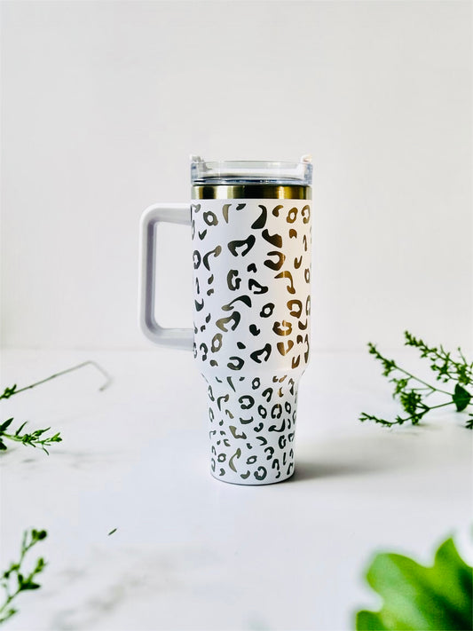 Wild Print Stainless Steel Tumbler